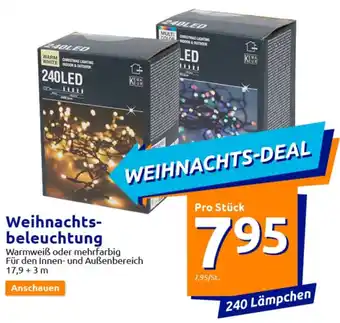 Action Weihnachtsbeleuchtung 240 Lämpchen Angebot