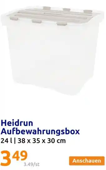 Action Heidrun Aufbewahrungsbox Angebot