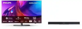 Euronics Philips 55pus8888/12 + tab8205/10 bundle 139 cm (55) lcd-tv mit led-technik anthrazit / e Angebot