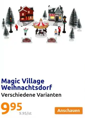 Action Magic Village Weihnachtsdorf Angebot