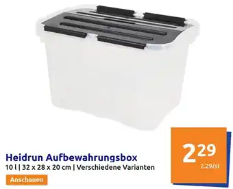 Action Heidrun Aufbewahrungsbox Angebot