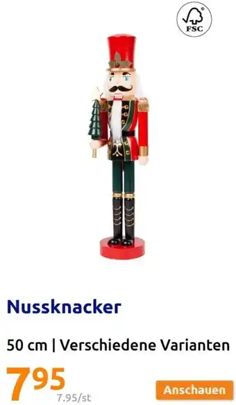 Action Nussknacker 50 cm Angebot