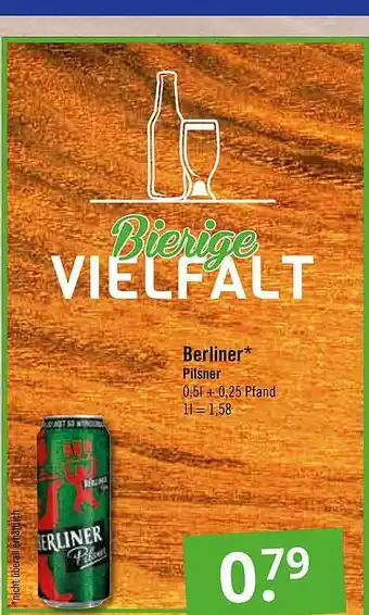 GetränkePartner Berliner Pilsner Angebot