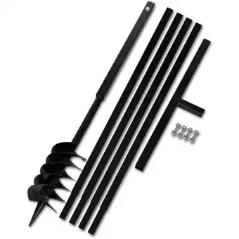 ManoMano Erdbohrer mit griff 120 mm verlängerungsrohr 5 m vidaxl333697 Angebot