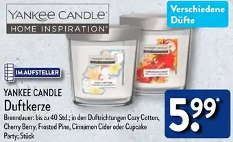 Aldi Nord YANKEE CANDLE Duftkerze Angebot