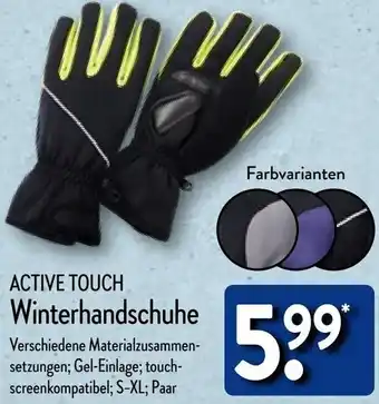 Aldi Nord ACTIVE TOUCH Winterhandschuhe Angebot