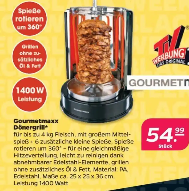 Im Test: Dönergrill Gourmetmaxx – MRFBK