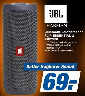 Expert JBL Bluetooth-Lautsprecher FLIP ESSENTIAL 2 schwarz Angebot