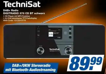 Expert TechniSat DAB+ Radio DIGITRADIO 370 CD BT schwarz Angebot