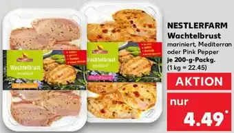 Kaufland NESTLERFARM Wachtelbrust 200 g Packg. Angebot