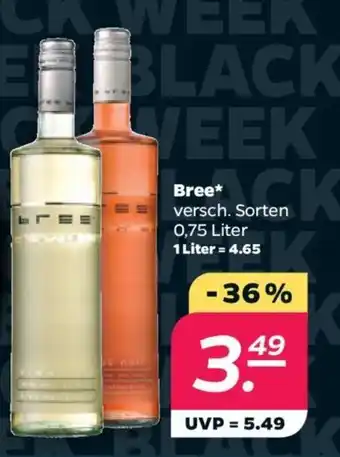 NETTO Bree versch. Sorten 0,75 Liter Angebot