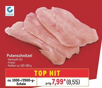 METRO Putenschnitzel je kg Angebot