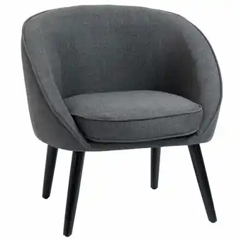 Netto Marken-Discount Homcom esszimmerstuhl mit abnehmbarem bezug grau 71b x 65t x 75h cm esszimmerstuhl wohnzimmerstuhl polsterstuhl stuhl bürostu Angebot