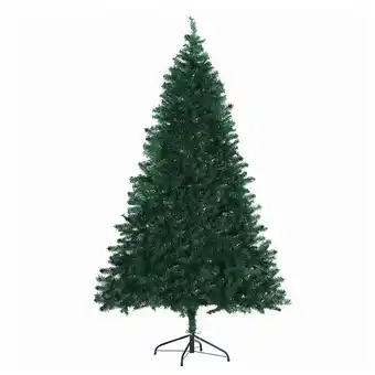 Netto Marken-Discount Homcom künstlicher weihnachtsbaum grün 102 x 180 cm (øxh) tannenbaum christbaum xmas tree christmas Angebot