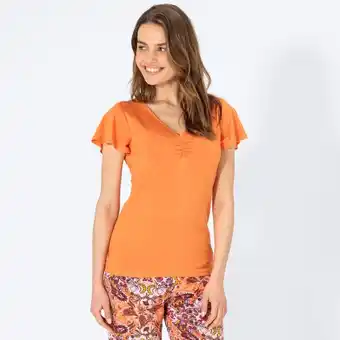 NKD Damen-t-shirt mit raffung Angebot