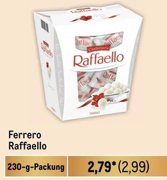 METRO Ferrero Raffaello 230-g-Packung Angebot