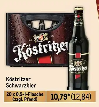 METRO Köstritzer Schwarzbier 20 x 0,5-L Angebot