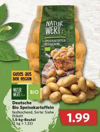 Combi Natur Wert Deutsche Bio Speisekartoffeln Angebot