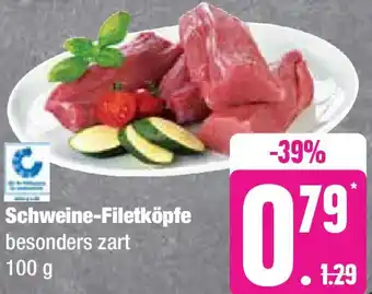 Edeka Schweine-Filetköpfe 100 g Angebot