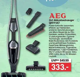 Famila Nord West Aeg 2in1 Akkustaubsauger Gx9-1-ult Angebot