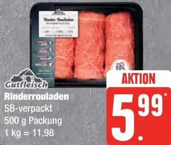 Edeka Gutfleisch Rinderrouladen 500 g Packung Angebot