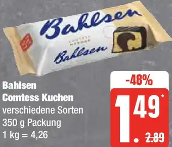 Edeka Bahlsen Comtess Kuchen 350 g Packung Angebot