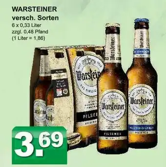 Getränkeparadies Gefromm Warsteiner Angebot