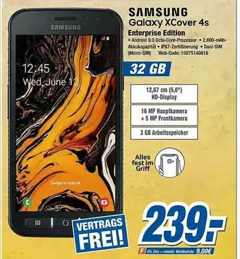 Expert Klein Samsung Galaxy Xcover 4s Angebot