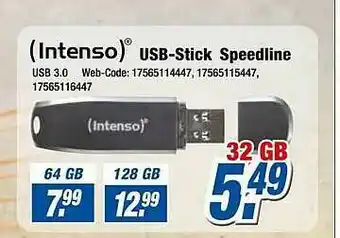 Expert Klein Intenso Usb-stick Speedline Angebot