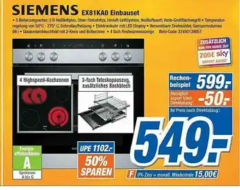 Expert Klein Siemens Ex81ka0 Einbauset Angebot