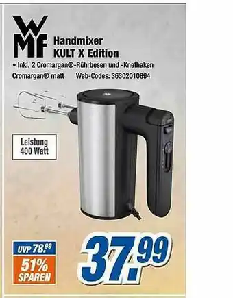 Expert Klein Wmf Handmixer Kult X Edition Angebot