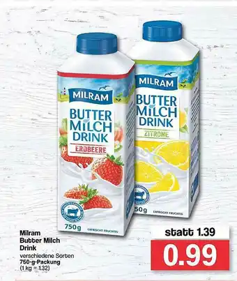 Famila Nord West Milram Butter Milch Drink Angebot