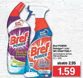 Famila Nord West Bref Power Reiniger Oder Wc-kraftgel Angebot