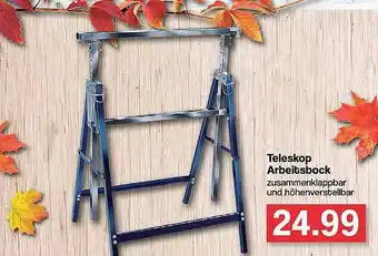 Famila Nord West Teleskop Arbeitsbock Angebot