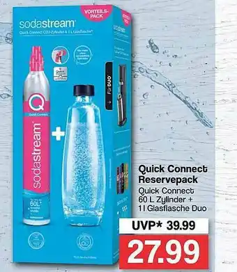 Famila Nord West Sodastream Quick Connect Reservepack Angebot