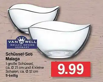 Famila Nord West Van Well Schüssel-set Malaga Angebot