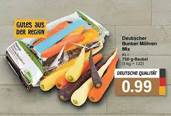 Famila Nord West Deutscher Bunter Möhren Mix Angebot