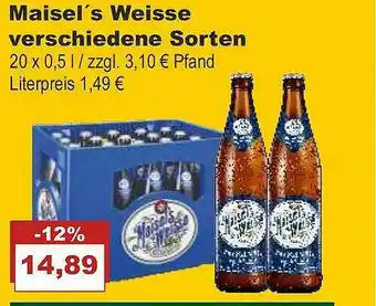 Bilgro Maisel's Weisse Angebot