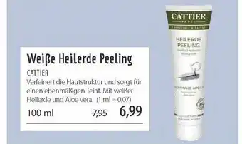 Superbiomarkt Weiße Heilerde Peeling Cattier Angebot