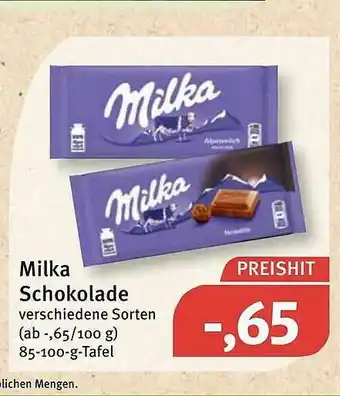 Feneberg Milka Schokolade Angebot