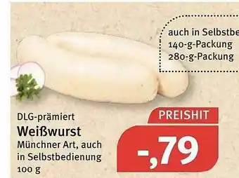 Feneberg Dlg-prämiert Weißwurst Angebot