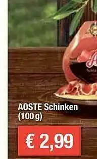 Feneberg Aoste Schinken Angebot