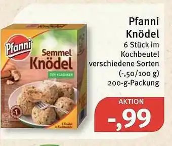 Feneberg Pfanni Knödel Angebot