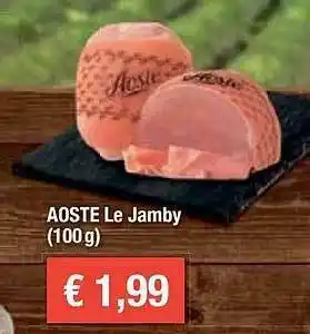 Feneberg Aoste Le Jamby Angebot