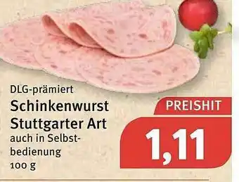 Feneberg Dlg-prämiert Schinkenwurst Stuttgarter Art Angebot