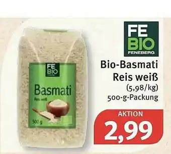 Feneberg Febio Bio-basmati Reis Weiß Angebot