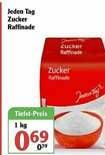 Globus Jeden Tag Zucker Raffinade Angebot