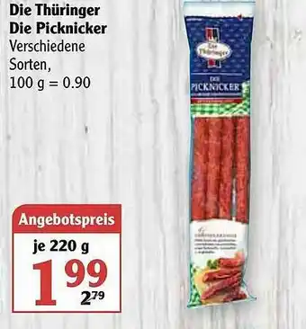 Globus Die Thüringer Die Picknicker Angebot