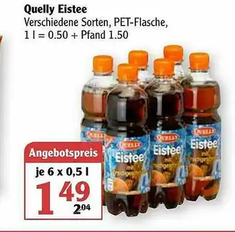 Globus Quelly Eistee Angebot