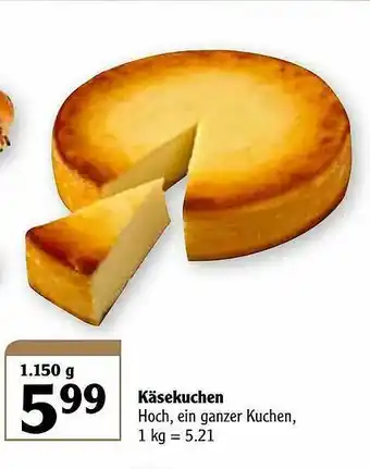 Globus Käsekuchen Angebot